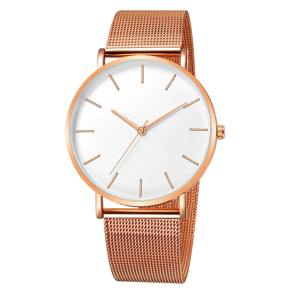 Childrens rose hot sale gold watch