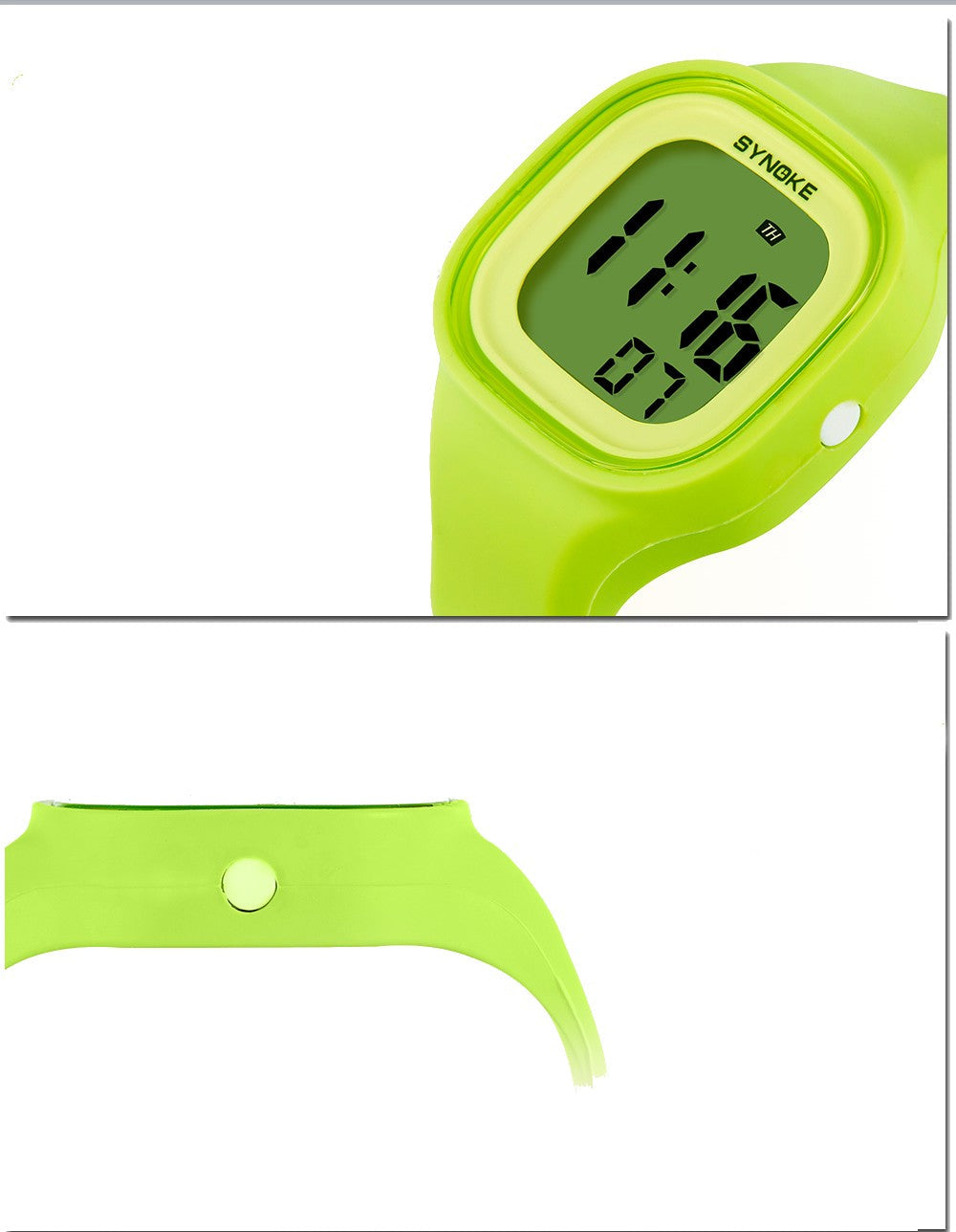 Apple Green Digital Boy's Watch