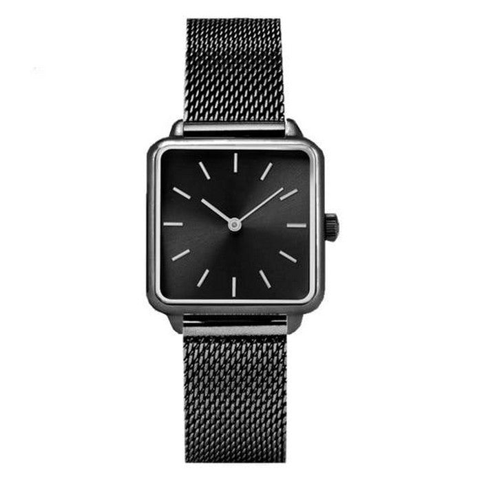 Glossy Square Dial Business Quartz Watch – Inspire Watch