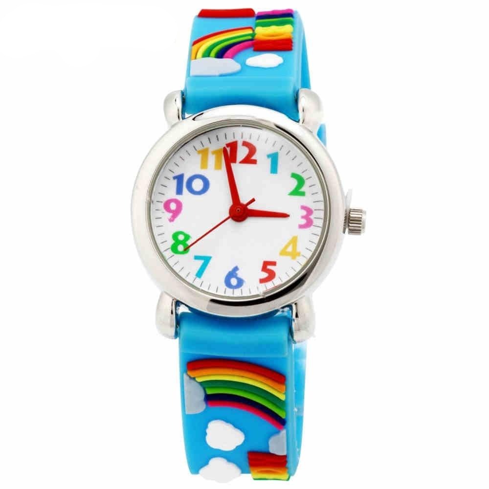 Analog Watch Watch Kids Trendy Girls' Analog Flower Design Watch