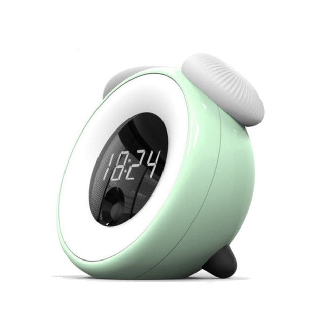 White Digital Children's Alarm Clock