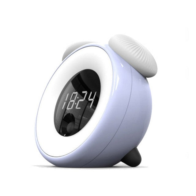 White Digital Children's Alarm Clock