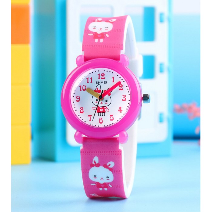 Cute Rabbit Analog Girl's Watch