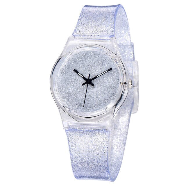 Analog Girl's Glitter Watch