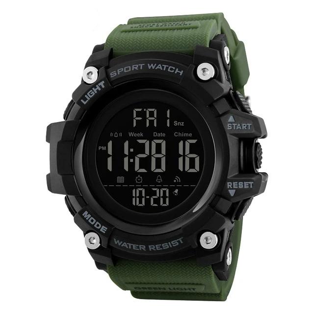 Boys Green Watch Chrono Kids