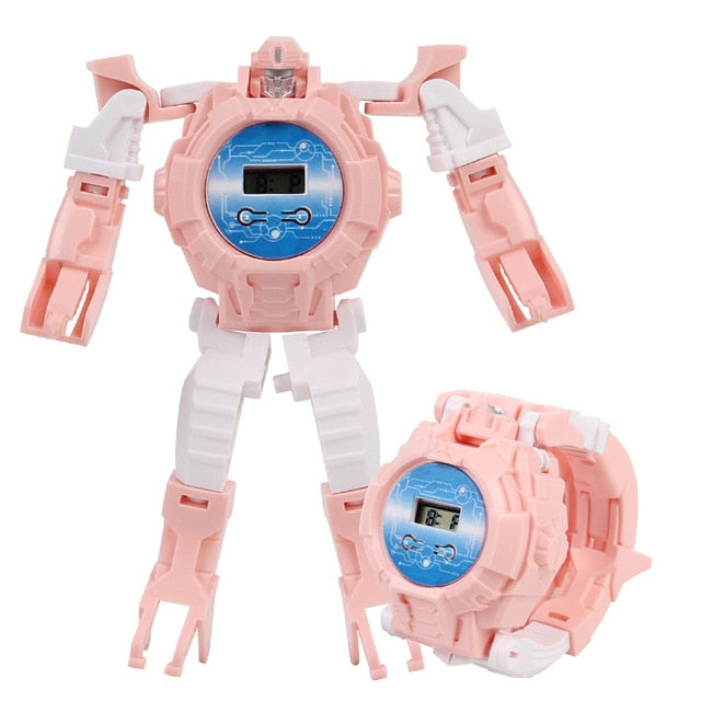 Mecha robot hot sale electronic watch