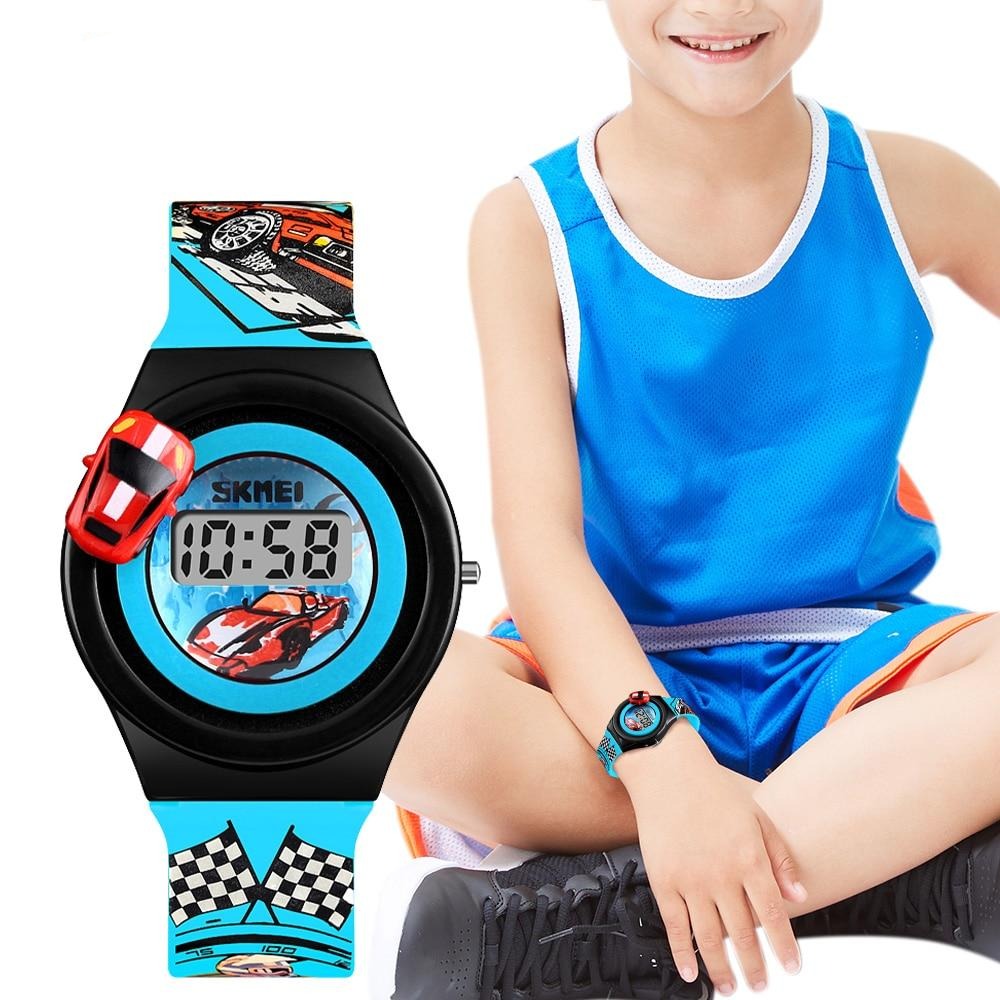 Boy's Racing Car Watch