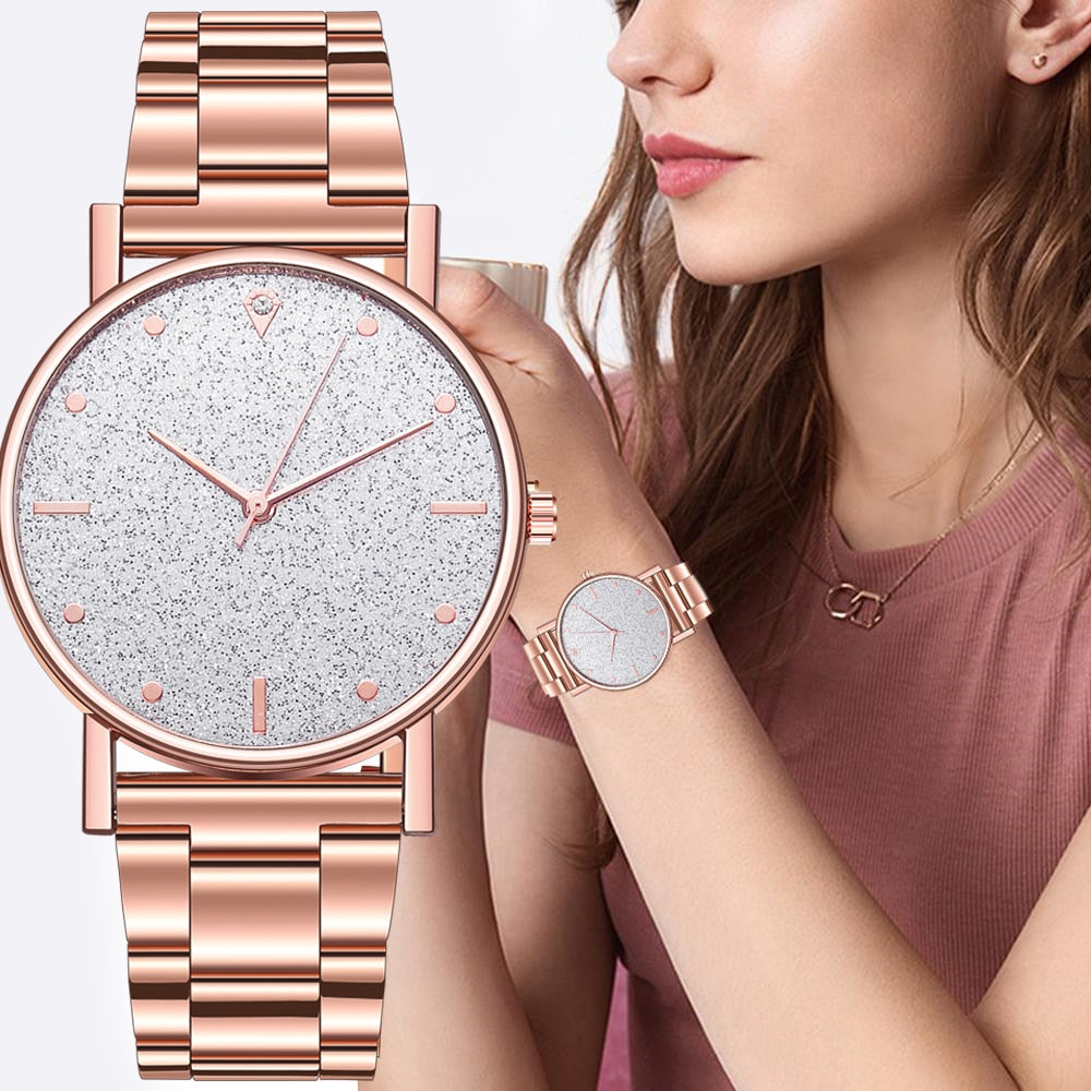 Kids rose gold watch best sale