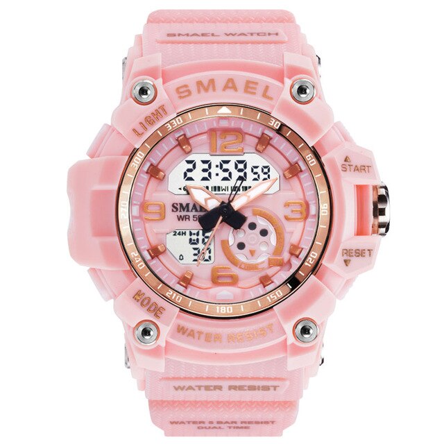 Big Dial Watch for Girls Chrono Kids