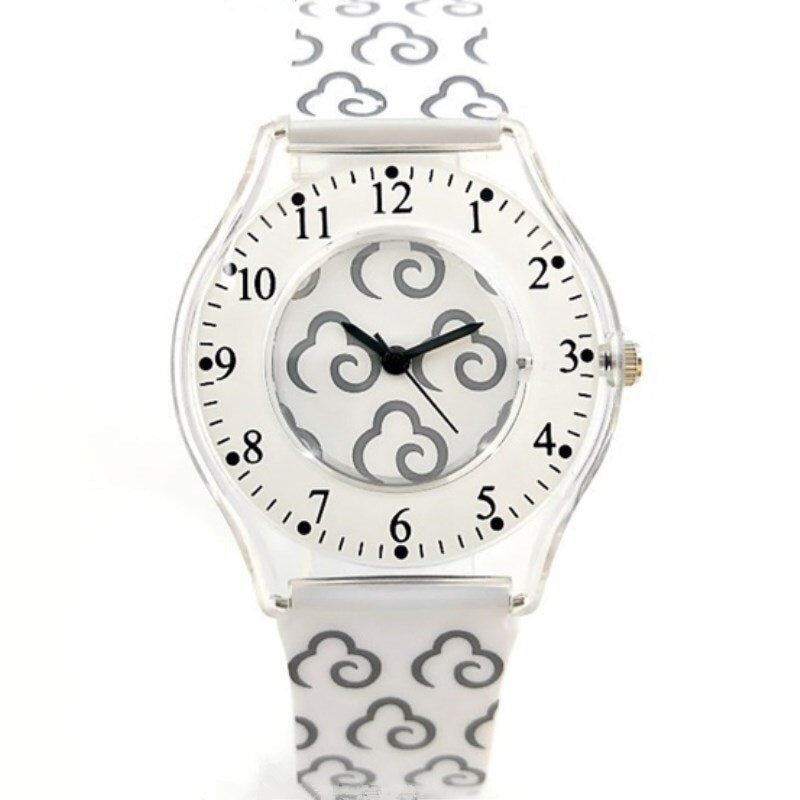 Analog Girl's Clouds Watch
