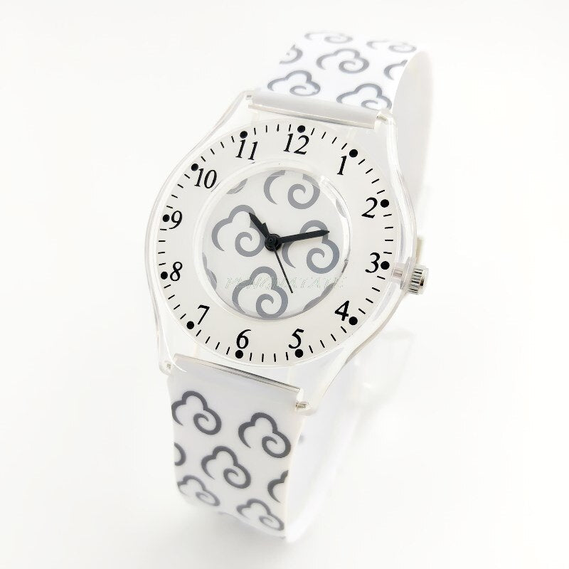 Analog Girl's Clouds Watch