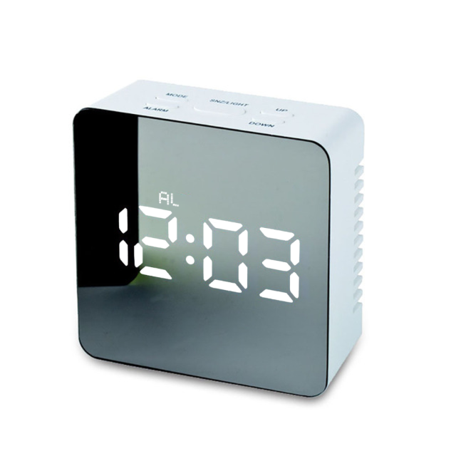 Digital Children's Alarm Clock With Square Dial