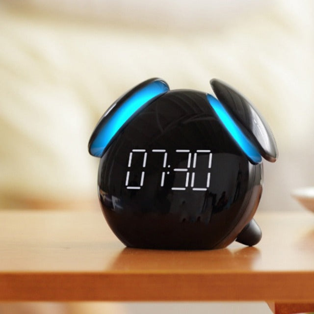 Digital Children's Black Alarm Clock