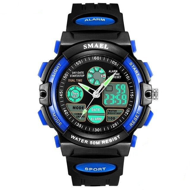 Dual Time Analog Digital Watch Kids Chrono-Kids - Main Image