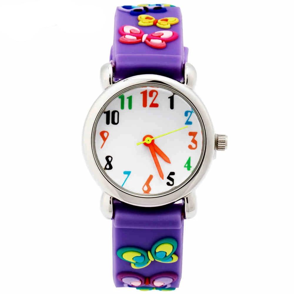 Educational Butterflies Girl's Watch