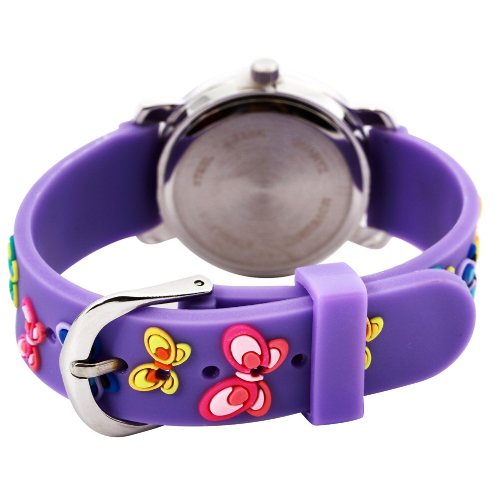 Educational Butterflies Girl's Watch