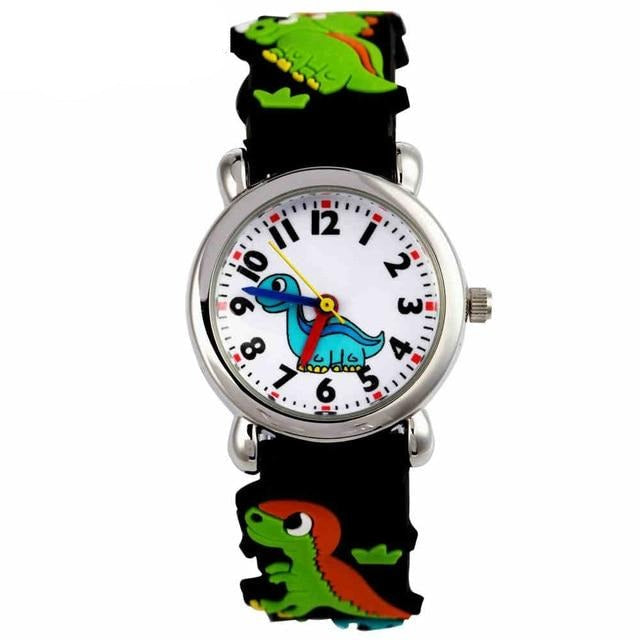 [Unknown] My daughter lent me her Dinosaur watch, is it too big for my  wrist? : r/Watches